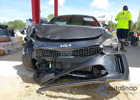 2022 Kia Stinger Gt-Line из США, поврежденный, VIN KNAE35LD3N6113256